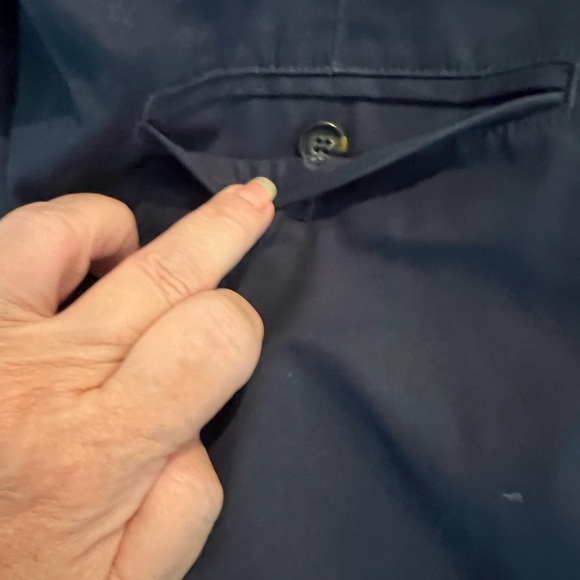 Greg Norman Navy Golf Shorts - Picture 7 of 14